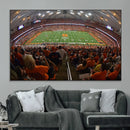 Syracuse University Orange Football Canvas Print, Football