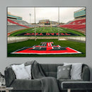 Texas Tech Red Raiders Football Team Print - Lubbock Jones