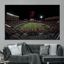 Framed Texas Tech Red Raiders Stadium Canvas, Texas Tech Red by MyGreatCanvas | Canvas Wall Art Prints | Photo Prints & Wall Decor