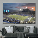 Memphis Tigers Football Team Print - Memphis Simmons Bank