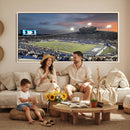 Memphis Tigers Football Team Print - Memphis Simmons Bank