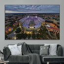 The Louisiana State University Tigers Football Team Print -