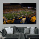 West Virginia Uni Mountaineers Football Team Print - Milan