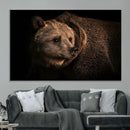 Wild Grizzly 399 Bear Canvas Wall Art Print, Bear Animal by MyGreatCanvas | Canvas Wall Art Prints | Photo Prints & Wall Decor
