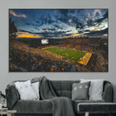 University of Wyoming Cowboys Football Team Print - Laramie by MyGreatCanvas | Canvas Wall Art Prints | Photo Prints & Wall Decor