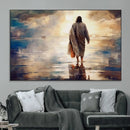 Jesus Walking on Water Wall Art | Ready to Hang Spiritual