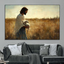 Jesus the Good Shepherd Wall Art Canvas Print -