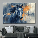 Abstract Blue Horse Wall Art Print Canvas | Horse Wall Art by MyGreatCanvas | Canvas Wall Art Prints | Photo Prints & Wall Decor