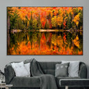 Forest Reflection Art | Autumn Forest Reflection Wall Art | by MyGreatCanvas | Canvas Wall Art Prints | Photo Prints & Wall Decor