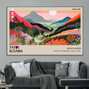 Yayoi Kusama Japan 1986 Wall Art Canvas Print – Vibrant Wabi