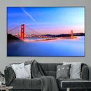 Large San Francisco Wall Art Canvas Print – Framed Golden by MyGreatCanvas | Canvas Wall Art Prints | Photo Prints & Wall Decor