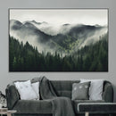 Misty Forest Canvas Print Wall Art Premium Canvas Print a