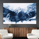 Abstract Blue Mountain Canvas Wall Art – Modern Triptych by MyGreatCanvas | Canvas Wall Art Prints | Photo Prints & Wall Decor