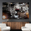Red Wine and Glass Canvas Print by MyGreatCanvas | Canvas Wall Art Prints | Photo Prints & Wall Decor