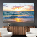 Coastal Wall Art - Vintage World Map Canvas Print with