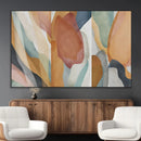 Boho Wall Art Canvas Print Set, Watercolor Boho Wall Art