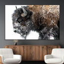 American Bison Wall Art Print – Majestic Buffalo Canvas