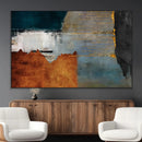 Modern Abstract Canvas Art Canvas Print - Framed and Ready