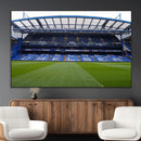 Chelsea FC Soccer Team Print - Stamford Bridge Stadium Wall