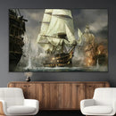 Pirate Ship War Wall Art Canvas Print by MyGreatCanvas | Canvas Wall Art Prints | Photo Prints & Wall Decor