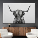 Farmhouse Longhorn Wall Art Canvas Print, Longhorn Texas by MyGreatCanvas | Canvas Wall Art Prints | Photo Prints & Wall Decor