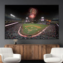 Fireworks at Angel Stadium – Los Angeles Angels Canvas