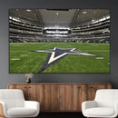 Dallas Cowboys Football Team Print - Arlington AT&T Stadium by MyGreatCanvas | Canvas Wall Art Prints | Photo Prints & Wall Decor