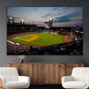 Philadelphia Phillies Baseball Team Print - Citizens Bank by MyGreatCanvas | Canvas Wall Art Prints | Photo Prints & Wall Decor