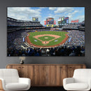 New York Mets Baseball Team Print - Citi Field Stadium Wall