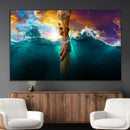 God Hand Wall Art Canvas Print by MyGreatCanvas | Canvas Wall Art Prints | Photo Prints & Wall Decor