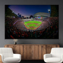 Houston Astros Baseball Print Canvas - Houston Minute Maid