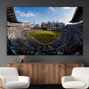 Truist Park Stadium Canvas Wall Art - Atlanta Braves Game