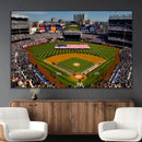 Yankee Stadium New York Wall Art Print | 3-Panel Canvas
