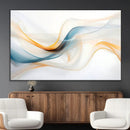 Decorative Turquoise Abstract Wave Wall Art Canvas Print by MyGreatCanvas | Canvas Wall Art Prints | Photo Prints & Wall Decor