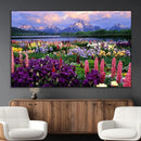 Wildflower Canvas Print – Blooming Floral Meadows with