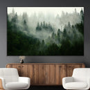 Misty Forest Wall Art – Tranquil Green Woodland Canvas by MyGreatCanvas | Canvas Wall Art Prints | Photo Prints & Wall Decor