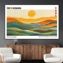 Framed Yayoi Kusama 1986 Wall Art Print – Japanese Wall Art