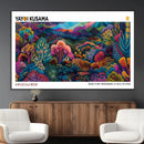 Framed Yayoi Kusama 1986 Wall Art Print – Japanese Wall Art