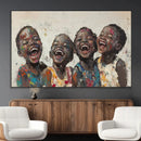 Shai Yossef Print - Joyful Childhood Canvas Wall Art -