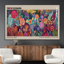Yayoi Kusama Wall Art Canvas Print, Abstract Art, Large