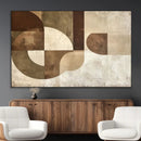 Wabi Sabi Geometric Wall Art | Abstract Modern Minimalist