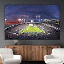 Kroger Field Canvas Wall Art - Kentucky Stadium Wall Art