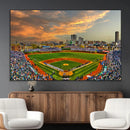 Chicago Wrigley Field Wall Art Canvas Print – Iconic