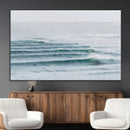 Ocean Waves Wall Art Canvas Print – Framed Surfer Lineup by MyGreatCanvas | Canvas Wall Art Prints | Photo Prints & Wall Decor