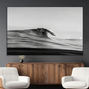 Black Wave Wall Art Canvas Print – Framed Abstract Surf by MyGreatCanvas | Canvas Wall Art Prints | Photo Prints & Wall Decor