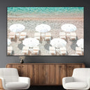 Calm Beach Wall Art – Framed Turquoise Water Canvas Artwork, by MyGreatCanvas | Canvas Wall Art Prints | Photo Prints & Wall Decor