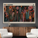 Modern Japanese Wall Art Canvas Print – Framed Abstract