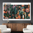 Modern Japanese Wall Art Canvas Print – Framed Abstract