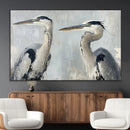Bird Canvas Decor Wall Art Canvas Print – Framed Coastal