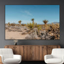 Joshua Tree Wall Art Canvas Print – Framed Desert Landscape